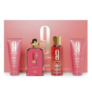 Afnan 9AM Gift Set Women (4 Pieces) - Perfumes Wholesale USA