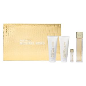 Michael Kors Sexy Amber Gift Set (4 Pieces) - Perfumes Wholesale USA