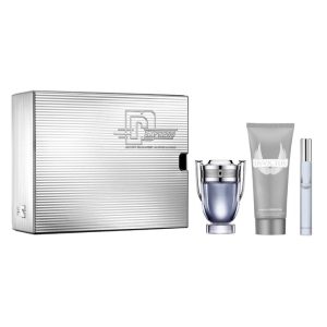 Rabanne Invictus Gift Set for Men (3 Pieces) - Perfumes Wholesale USA